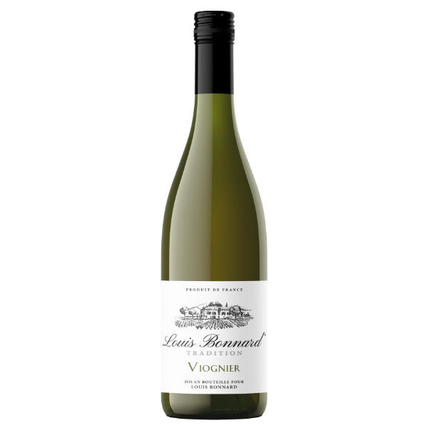 Deze Louis Bonnard Viognier Tradition heeft een citroengele kleur met groene randen. De neus is Intens met de geur van bloemen, perzik en abrikozen. De smaak is fris en vol, aromatisch, romige zonder log te zijn. 